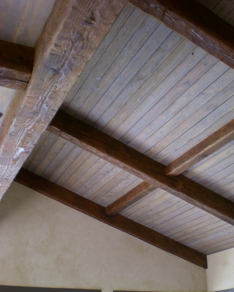 Faux Rustic Ceiling Beams O Guin Decorative Finishes